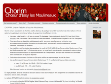 Tablet Screenshot of chorim.fr